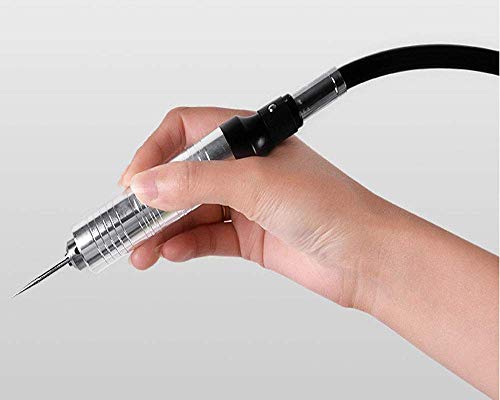 Flex Shaft Grinder Carver Rotary Tool Hanging Carving Multi-function Metalworking Tools, Foot Pedal Control, 30pcs, for carving, buffing, drilling, polishing, sanding, cutting, cleaning - style: 380W, 0.3-4mm Chuck