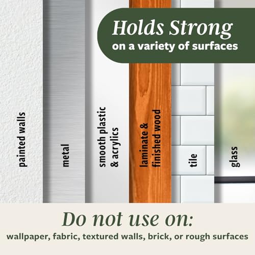 Command Medium Hooks, 4 Hooks, 6 Strips - color: Dusty Rose