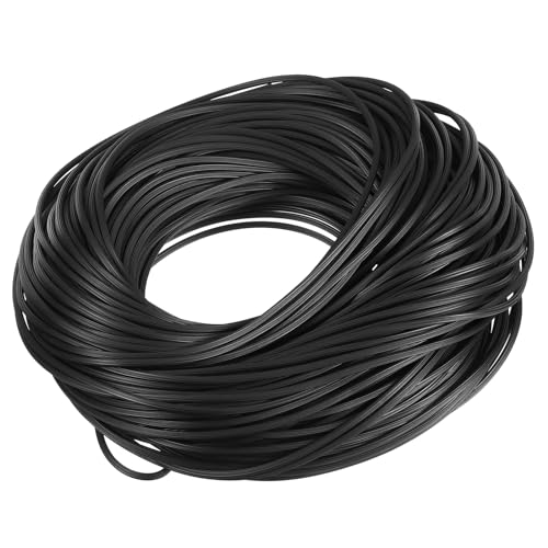 uxcell Screen Spline, 0.16"x300FT Round Window Screen Repair Retainer Spline for Door Window Screens Replacement, Black - size: 0.16" x 300ft
