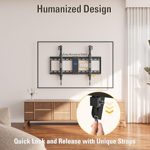 Mounting Dream Tilt TV Wall Mount for 42-70 Inch TVs, Tilt Up to 20 Degrees - size: For 42"-70" TV