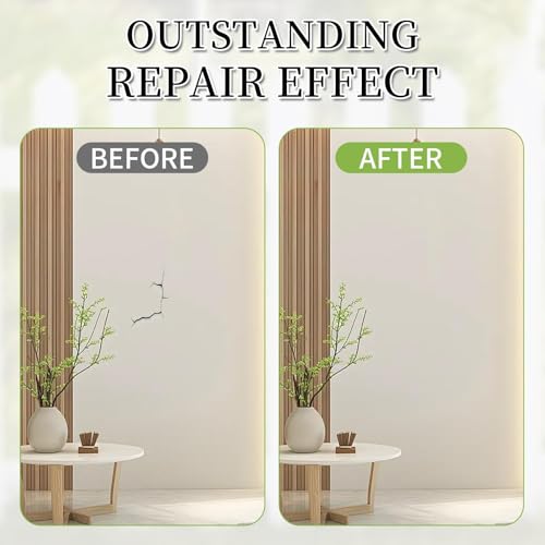 Vinyl Siding Repair Kit, Self-Adhesive White Weatherproof PVC Siding Patch, Fence Repair Parts & Quick Fix Tape for Cracks, Holes & Scratches on Vinyl Surfaces