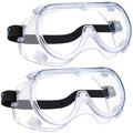 TICONN Anti-Fog Safety Goggles, HD Clear Eye Protection, ANSI Z87.1 Lab Goggles for Chemistry, Industrial - style: 2