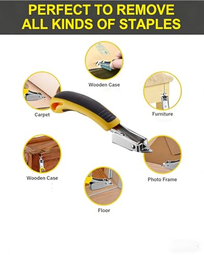 Heavy Duty Staple Remover Tool Claw Upholstery Staple Puller