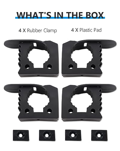 Shovel Holder for 1-1/7'' to 1-3/7'' Diameter Tool Handles, 4 Pack - size: 4 Pack