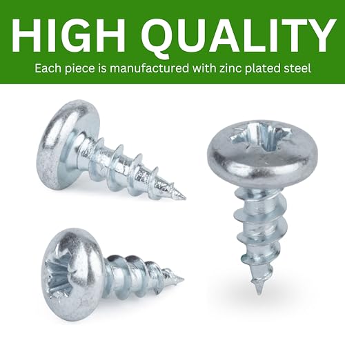 Spare Hardware Parts Replacement for IKEA Furniture Screw Chipboard Flat TRX Screw - Part #105344 | Chipboard Screw M4.5-2.0×12 Full Thread with PZD2 Recess | Pack of 24 - size: 105344