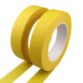Yellow Masking Tape, 1 Inch x 55 Yards, 2 Rolls - color: Yellow