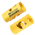 Geinxurn 1 Inch(25mm) Hole Saw, 2PCS HSS Bi-Metal Hole Saw Kit with Shark Tooth Hole Cutter for Wood,Drywall, PVC Boards and Thin Metal - color: 2 PCS 1"