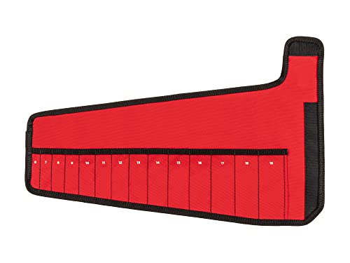 TEKTON 14-Tool Combination Wrench Roll | OTP21202 - size: 14-Tool (6-19 mm)