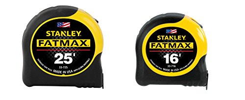 Stanley 70-455A 25' & 16' Value Pack Tape Measurers - style: Tape Measurer (25' & 16')