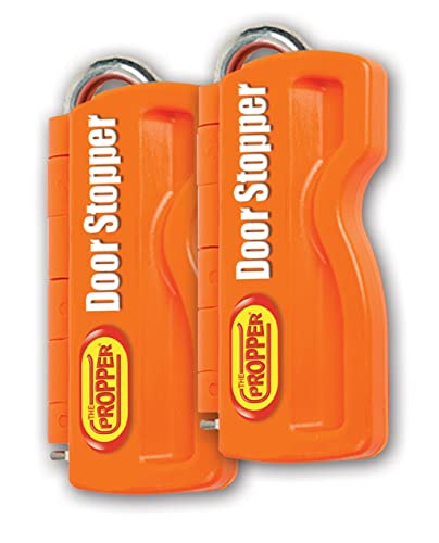 Propper Door Stopper - Professional Door Stop for Moving Office Home or School - Great for Police, Admin, Firefighters and Any time You Need a Door to Stay Open - 2 Pack - style: 2 Pack