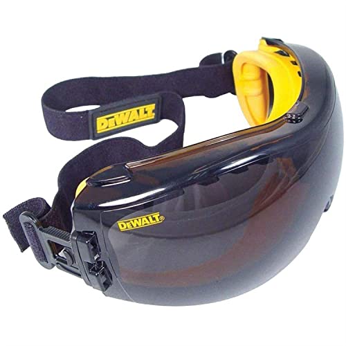 DEWALT Concealer Clear Anti Fog Dual Mold Safety Goggle Dpg82 Unisex Adult Tinted Anti Fog Adjustable Polycarbonate Full Rim - color: Multi