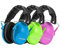 ZOHAN Kids Noise Cancelling Headphones - 25dB NRR Kids Ear Protection 3 Pack, Hearing Protection Safety Ear Muffs for School Monster Truck Fireworks Travel Studying Concerts Events - color: 3pack - Blue+green+pink2.0