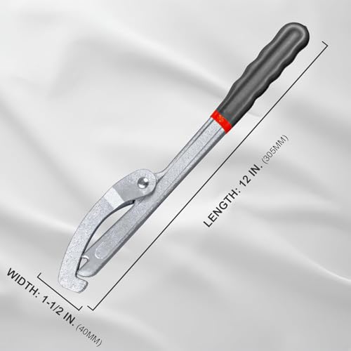 HAUTMEC Sink Drain Wrench Set,Sink Strainer Lock Nut Wrench & Long‑Reach Double Working End Basket Strainer Wrench for Kitchen Sink Basket Strainer,1100701 - color: Wrench Set