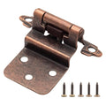 Donanim 6 Pack (3 Pairs) 3/8 Inch Inset Hinges Oil Rubbed Bronze - color: Oil Rubbed Bronze, size: 6 Pack (3 Pairs)