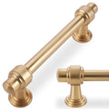 10 Pack 3-3/4 inch(96mm) Champagne Bronze Kitchen Cabinet Handles Cabinet Pulls Gold Drawer Pulls Kitchen Cabinet Hardware Handles Drawer Pulls Dresser Handles - color: Champagne Bronze, size: 3.75" Hole Center（96mm）