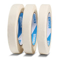 White Painters Tape,0.7" x 60 Yards x 3 Rolls - color: White, size: 0.7", 60 yards