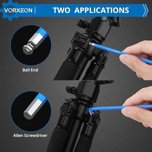 9-Piece Metric Allen Wrench Hex Key Set 1.5 to 10 mm - size: 9PCS Blue Allen Wrench Set