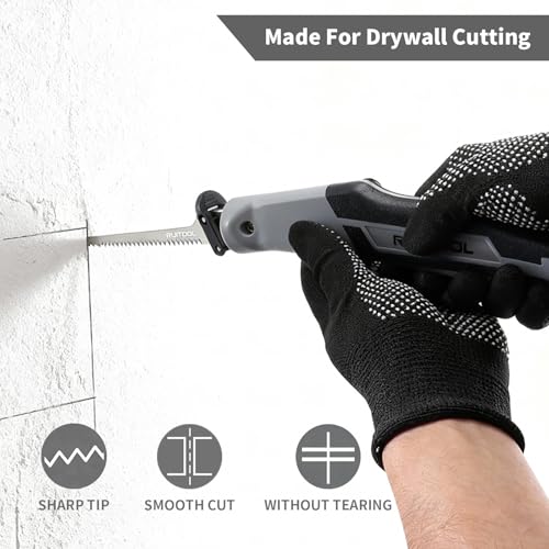 RUITOOL Multi Blades Hand Saw for Wood Cutting, with 5 Quick-Change Blades