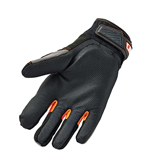 Ergodyne ProFlex 9015F(x) Anti-Vibration Work Gloves, Certified, Large, Black - size: Large (Pack of 1)