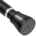 Black Tension Curtain Rod 30 to 64 Inch,Adjustable Curtain Rod - color: Black, size: 30-64"