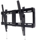 Amazon Basics Tilting TV Wall Mount with Horizontal Post Installation Leveling for 37" to 86" TVs, Wood Studs Compatible, Black - style: Tilt