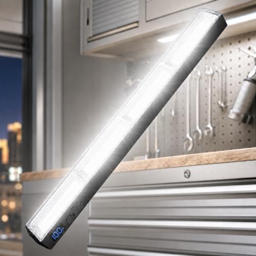Magnetic Light BAR,15.75-inches Mechanic Light 7500mAh 8000 Lumens - size: 15.75"