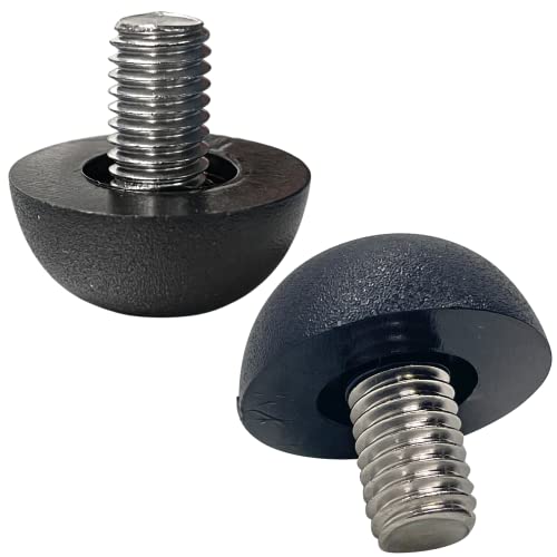 Project Patio 8mm x 1.25 M8 Leveling Feet, Outdoor Furniture Levelers 16-PK