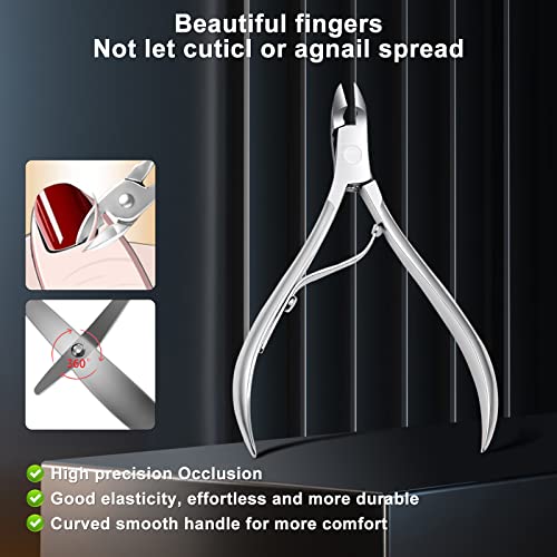 Manicure Set Professional Set Nail Clippers Pedicure Kit-30 Pieces Stainless Steel Manicure Kit, Grooming Kit Nail Care Tools with Luxurious Travel Case Silver - color: 30 in 1 Silver