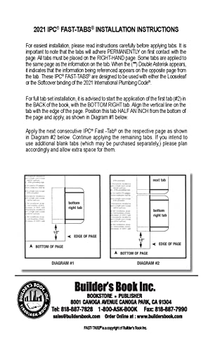 2021 International Plumbing Code (IPC) Fast-Tabs