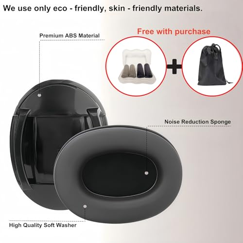 Comfort Over-Ear Sleep Ear Muffs - Passive Noise Reduction, Non-Clamping, Adjustable for Bedtime & Midday Naps - color: A03