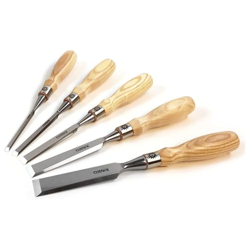 Narex Richter Bevel Edge Chisel Set of 5
