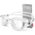 ZIONOR Swim Goggles, G1 SE Swimming Goggles Anti-Fog for Adult Men Women - color: A1-clear Lens Clear Frame