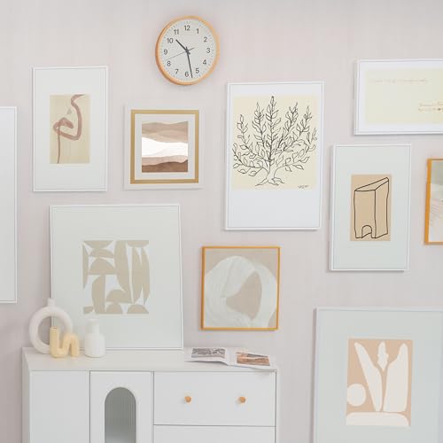 Hefty Picture Hanging Kit - 8 Medium & 12 Large Pairs, Holds Up to 12 & 16 lbs | Picture Hangers & Kit for Home Decor - Picture Hanging Hardware for Superior Adhesion on Frames, No Nails - size: Combo - 8M & 12L Pairs
