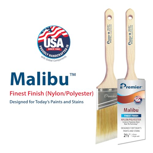 Premier,17646, Malibu 2.5" Angle Sash Brush
