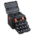 VEVOR 256 PCS Mechanic Tool Set with 4-Drawer Tool Box 1/4" 3/8" 1/2" Drive - size: 256-PCS