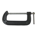 Grip Heavy Duty C-Clamps (6") - Sliding T-Bar Handle with Steel Frame - Powder Coated Chrome Plated Steel Screw and Swivel Pad - Gluing, Nailing, Welding, Cutting - Home, Garage, Workshop - size: 6"