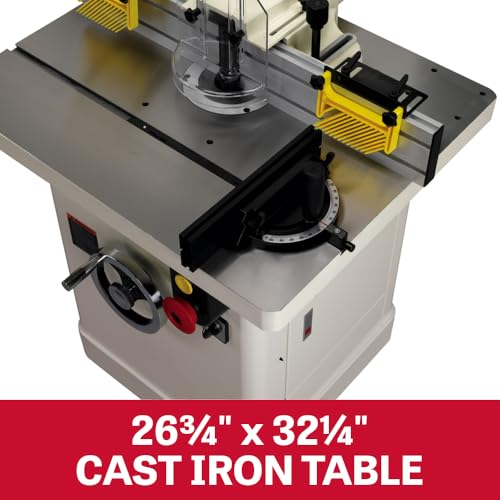 JET 3-HP Spindle Shaper, 230V 1Ph (Model JWS-35X3-1)