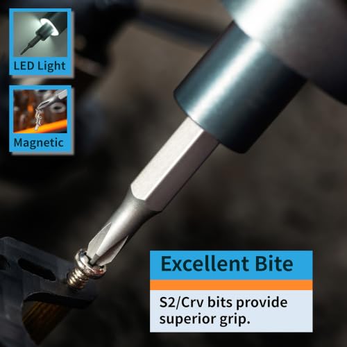 Precision Electric Screwdriver Set, Mini Screwdriver Tool Kit, 168pcs, for Electronics, PC, Laptops, Game consoles, Phones, RC Model, Gadget Repair.