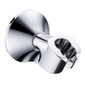 BRIGHT SHOWERS Strong Adhesive Shower Head Holder with Dual Angle Adjustable, Wall Mounted Handheld Shower Bracket, Easy Installation, Screw Mounting Options, Chrome - color: Chrome, style: Adhesive & Screw - 2 Angles