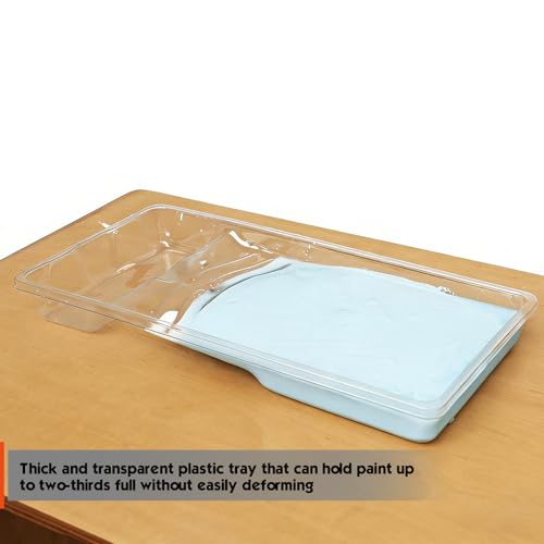 ROLLINGDOG Reach-Behind Paint Pad Set with Tray - color: 5PCS Reach-Behind Paint Pad Set