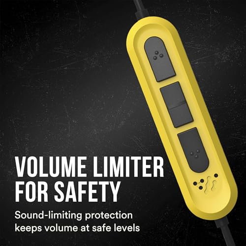 3M WorkTunes Earplugs Hearing Protector, 10-Hour Battery, 3 Ear Tip Sizes