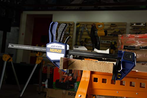 IRWINQUICK-GRIPOne-Handed Bar Clamp, Heavy-Duty, 18", 1964713 - size: 18 inch, style: 18 Inch