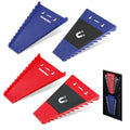 WORKPRO 4-Pack Magnetic Wrench Organizer, Holds 12 Wrenches Each - style: Magnetic Wrench Organizer(4PC)