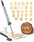 5/8" Wood Burning Letter Kit, 26Pcs Alphabet Branding Iron for Wood - color: 5/8", 26 Pcs