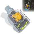 1-1/4'' Vacuum Turbo Brush Attachment for Pet Hair Removal – Fits Shop Vacs 1.25”(32mm) Hoses with Adapter– Air Driven Turbo Brush Compatible with Most Vacuum Cleaners Outer Diameter Hose 1-1/4