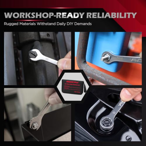 Premium Midget Wrench Set - 22-Piece Mini Combination Wrench Set Metric & SAE Ignition Wrench Sets 4-10mm & 5/32'' to 7/16'' Lightweight Small Carry Pouch - color: 22-pc Small Wrench Set