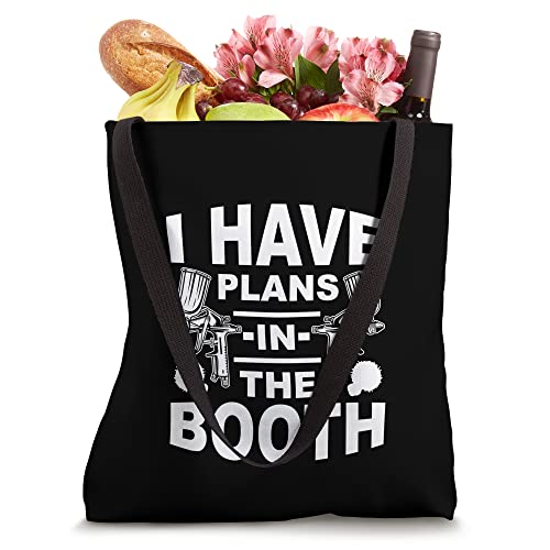 vehicle painter Airbrush Booth Auto body paint Tote Bag