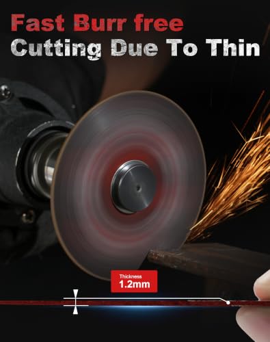 EZARC Metal Cut Off Wheels 3 x 1/32 x 3/8-Inch, 24-Pack - size: 24PCS 3” x 1/32” x 3/8”