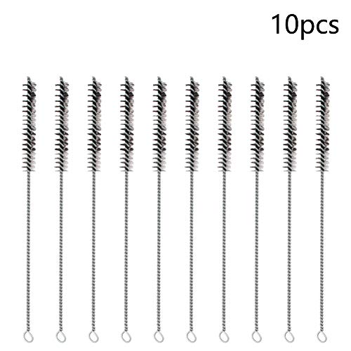 Utoolmart Steel Wire Cleaning Brush, Spiral Power Tube Cleaner, 0.4-inch Diameter 12-inch Length, 10pcs - color: 10pcs, size: 1cm
