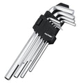 HAUTMEC Metric Allen Wrenches Sets, 9PCS L Shape Hex Key Set, CR-V Steel Allen Key Set, 1.5-10mm, Precise and Chamfered Tips, HT0221-SS - style: 9PCS(Metric Hex Keys)